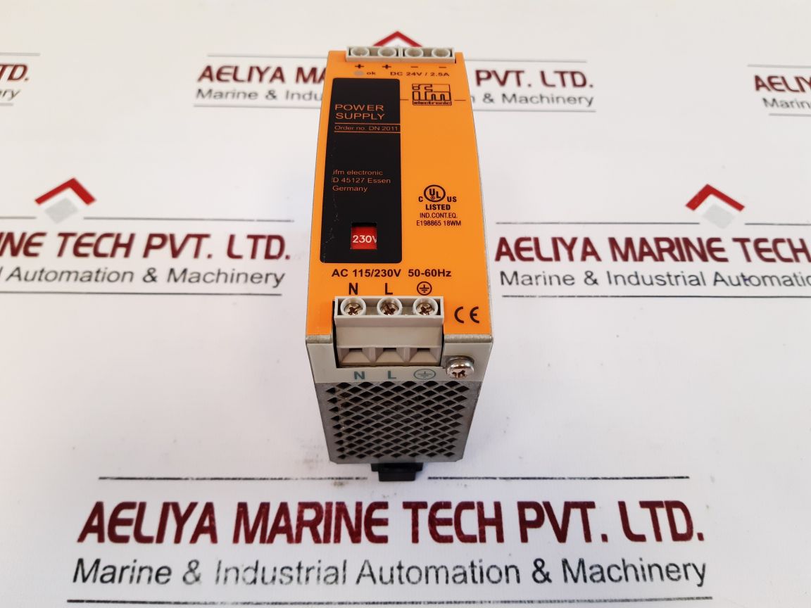 Ifm Dn2011 Power Supply -10..+60 Deg C
