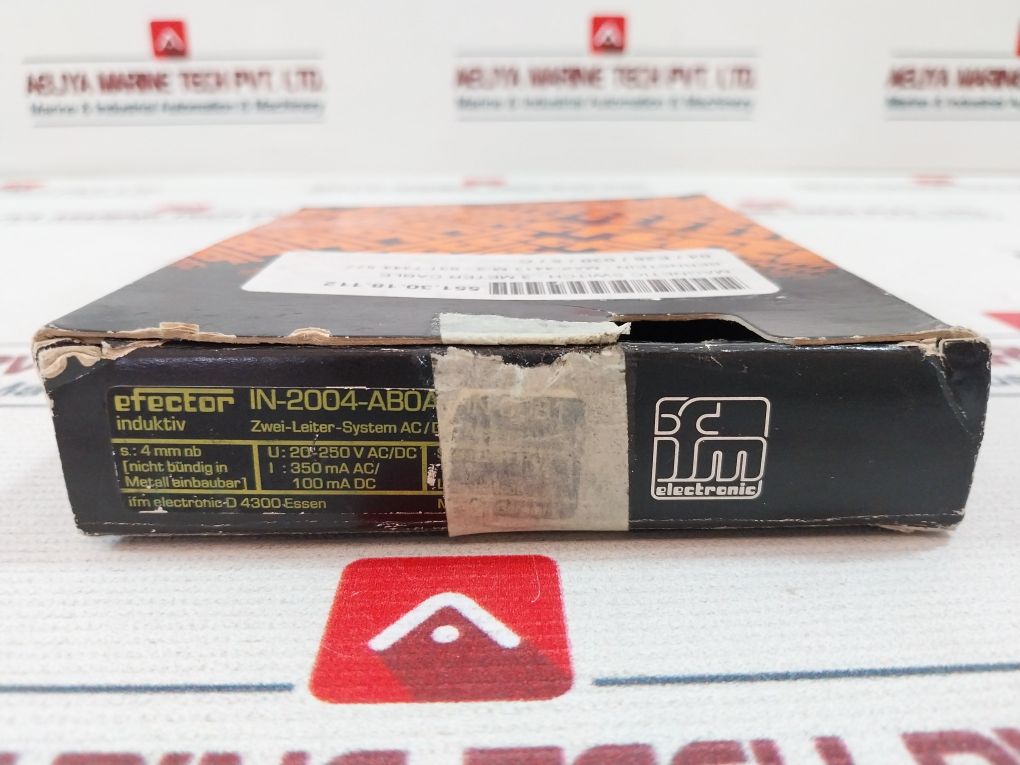 Ifm Elector In-2004-aboa/In0081 Inductive Sensor