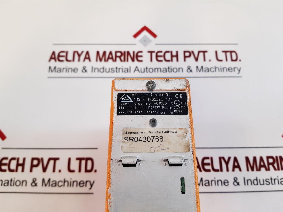 Ifm Electronic Ac1005 Asi-dp-controller 24Vdc 80Ma
