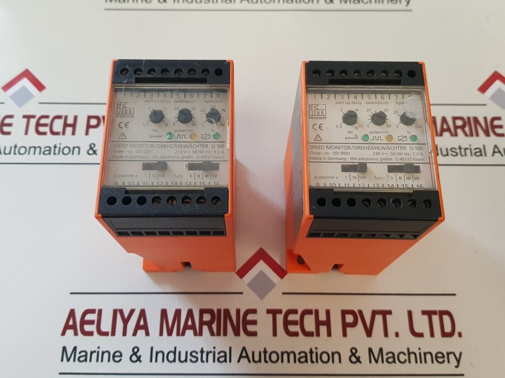 Ifm Electronic Dd0001 Speed Monitor