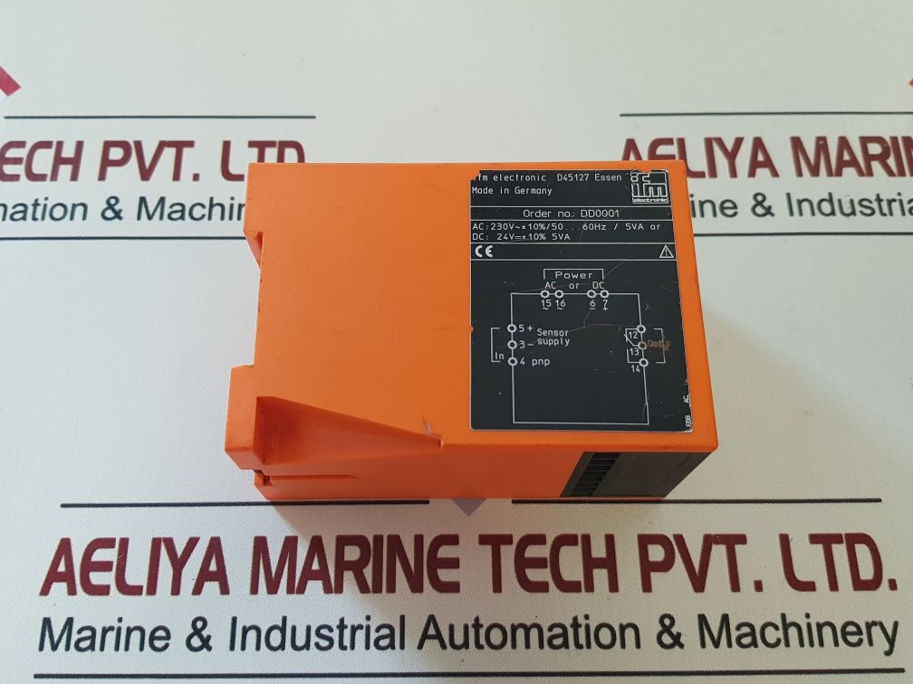 Ifm Electronic Dd0001 Speed Monitor Ac 230V