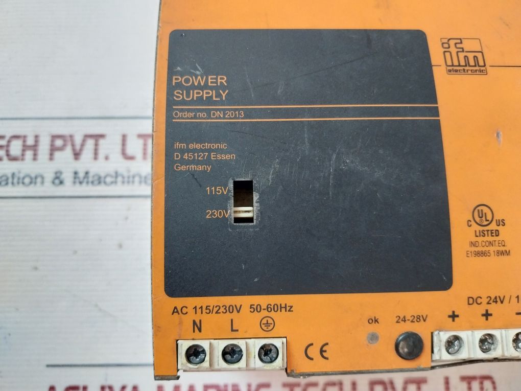 Ifm Electronic Dn 2013 Switching Power Supply