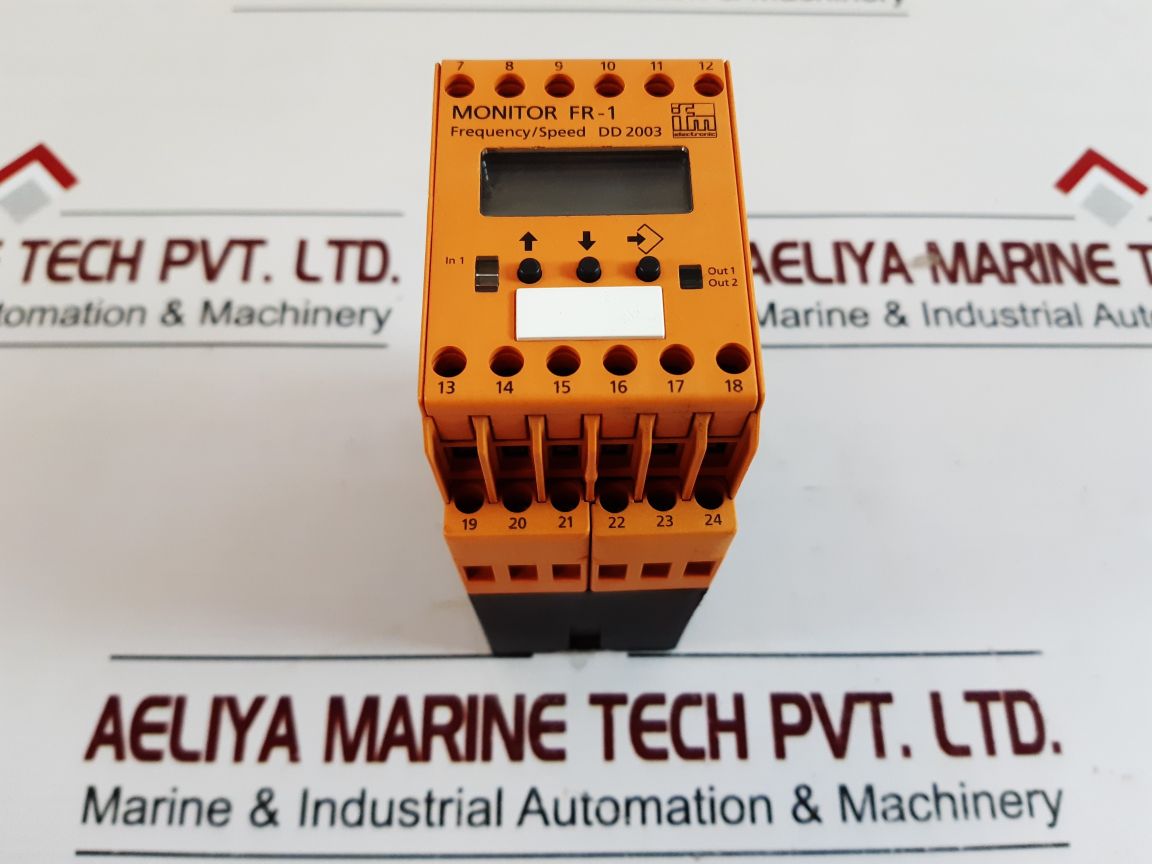 Ifm Electronic Fr-1 Monitor Frequency Speed Dd 2003
