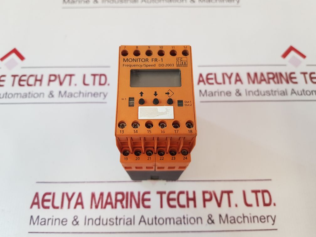 Ifm Electronic Dd2003 Monitor Fr-1 Frequency/ Speed