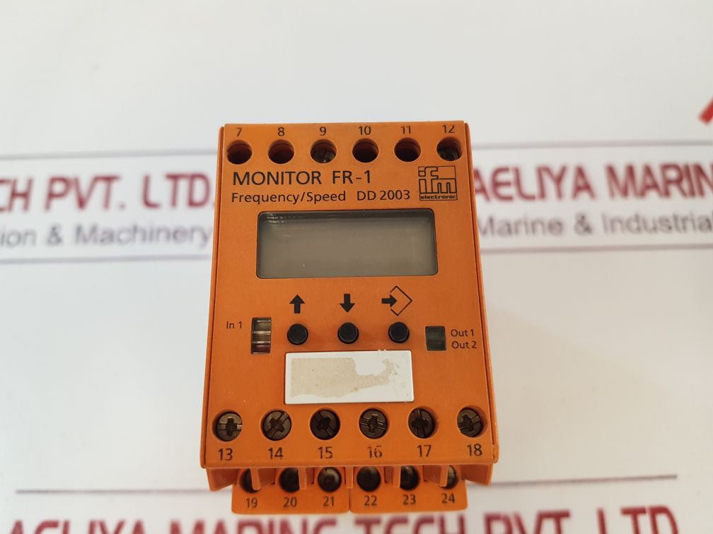 Ifm Electronic Dd2003 Monitor Fr-1 Frequency/ Speed