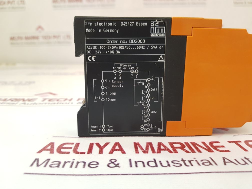 Ifm Electronic Dd2003 Monitor Fr-1 Frequency/ Speed