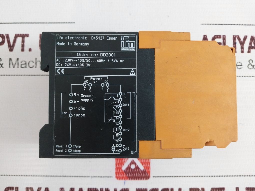 Ifm Monitor Fr-1 Frequency/Speed Dd2001