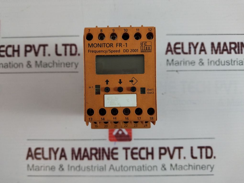 Ifm Monitor Fr-1 Frequency/Speed Dd2001