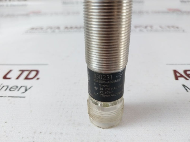 Ifm Ig0231 Inductive Sensor Iga2005-aboa/Bs