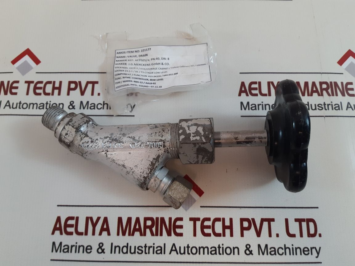 Igema C22.8 Pn40 Dn8 Drain Valve