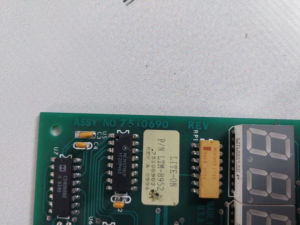 Igt 75106930 Pcb Card Rev A