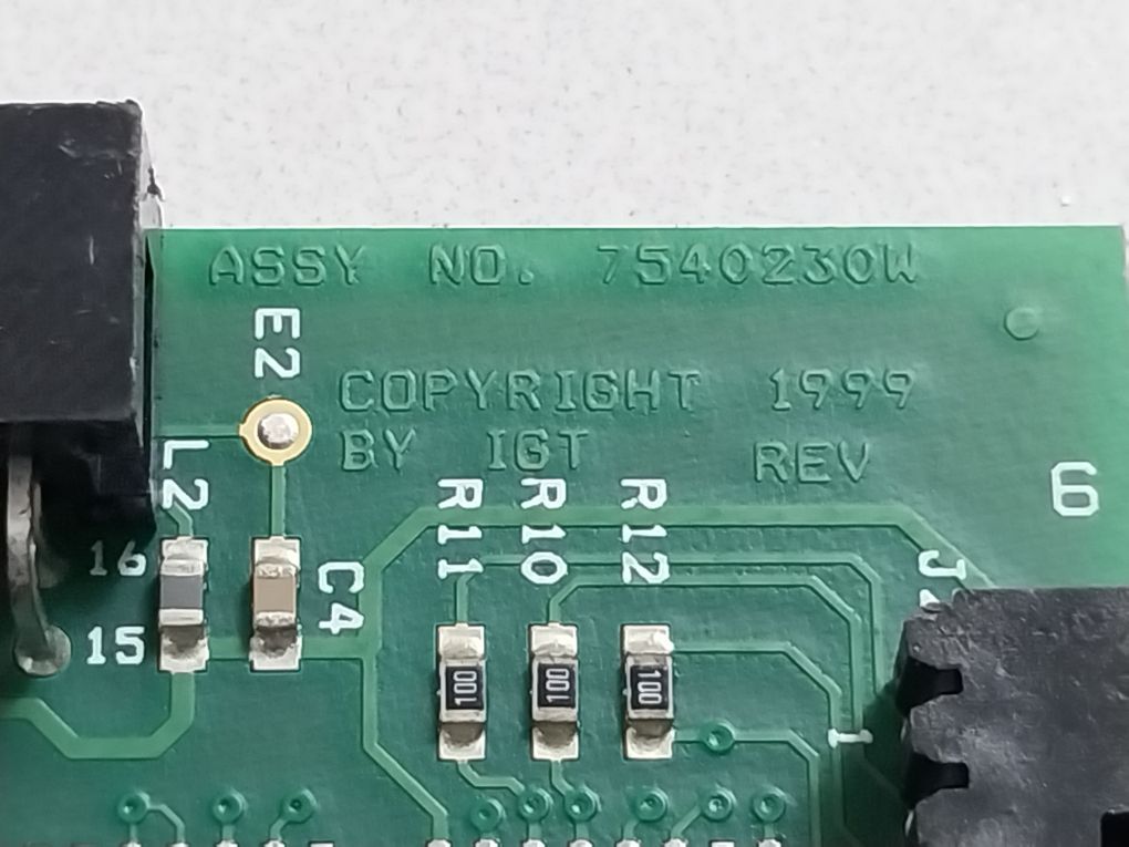 Igt Rs232 Daughter Board 75402300