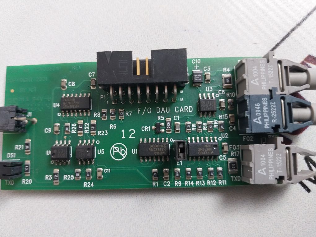 Igt 7540260W Fiber Optic Daughter Board Rev: A