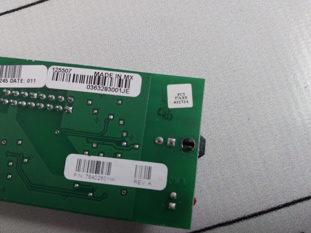 Igt 7540260W Fiber Optic Daughter Board Rev: A