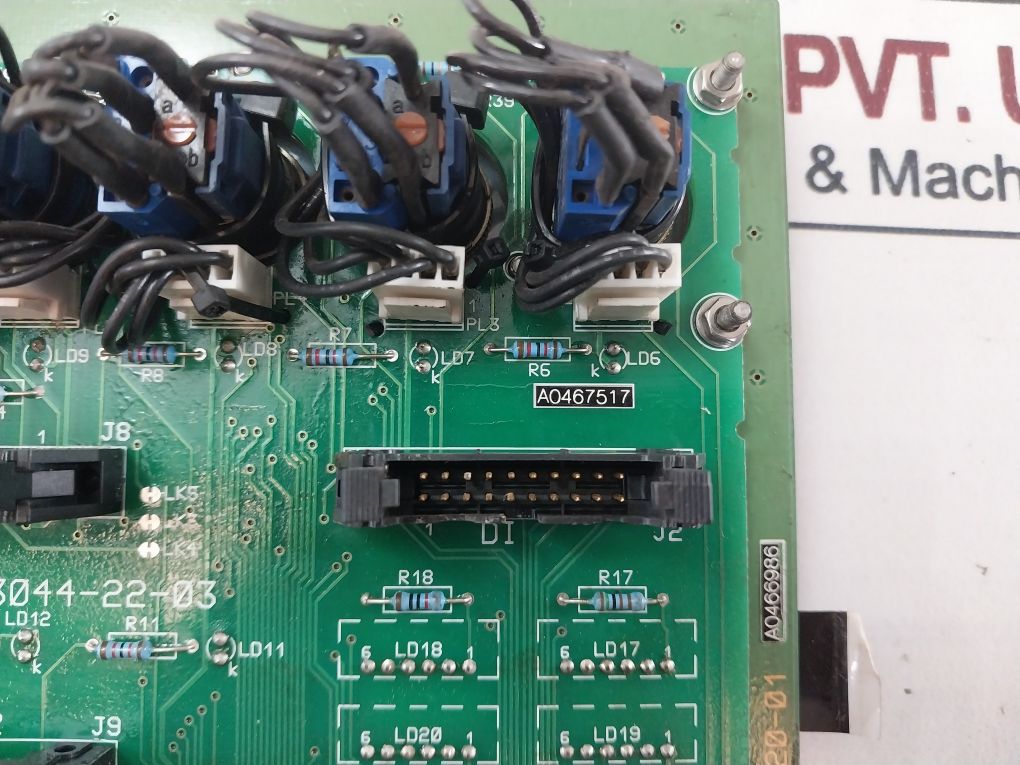 Igt Industries Propulsion 3044-22-03 Control Panel Failure