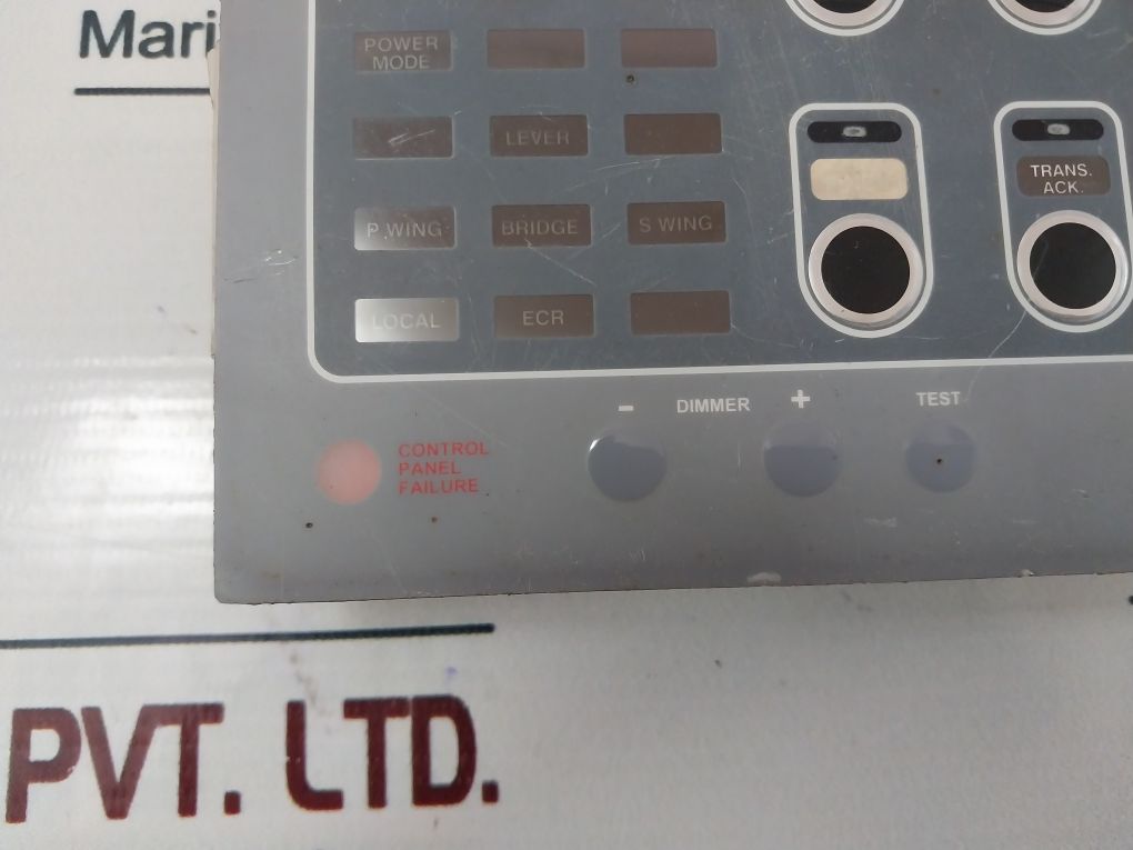 Igt Industries Propulsion 3044-22-03 Control Panel Failure