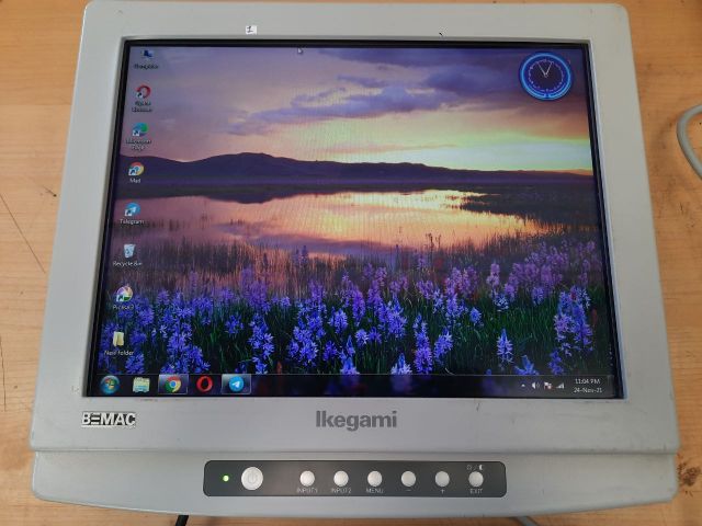 Ikegami Mlm-1582C Color Lcd Display A U Rev