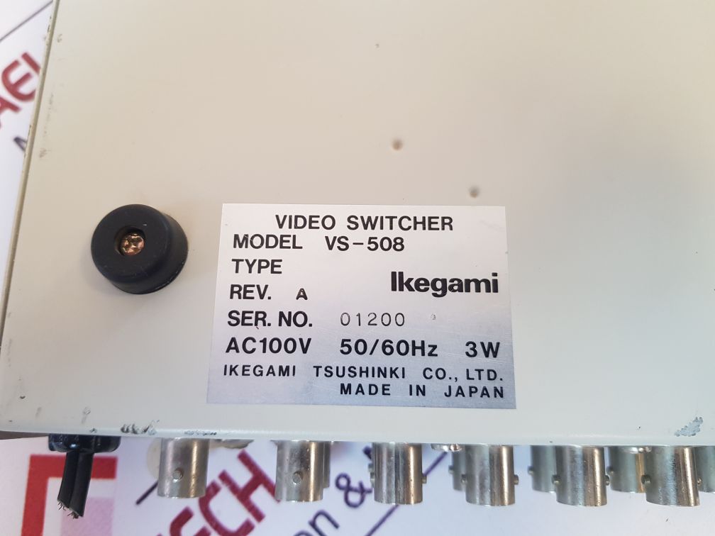 Ikegami Vs-508 Video Switcher