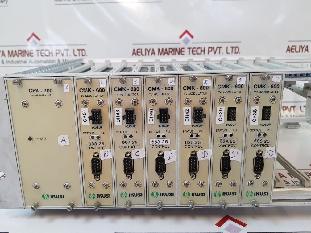 Ikusi Cfk-700+Cmk-600 Power Supply Module Rack
