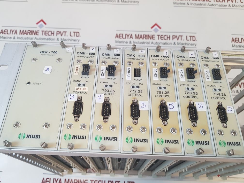 Ikusi Cfk-700+Cmk-600 Power Supply Module Rack 