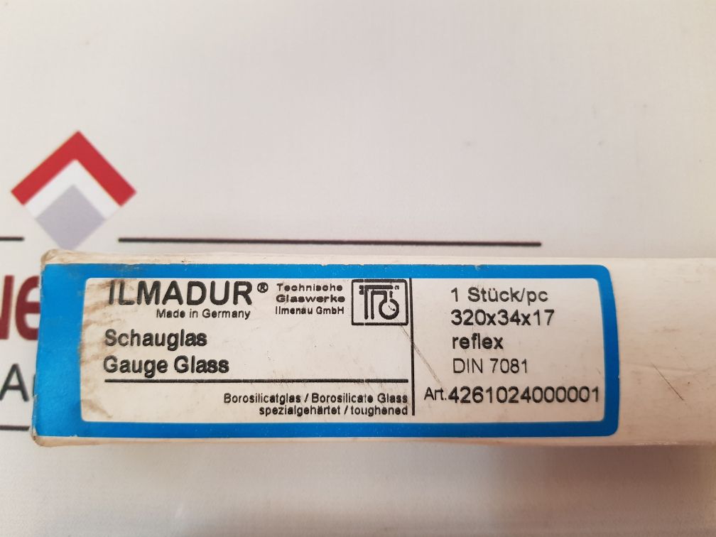 Ilmadur 4261024000001 Borosilicate Gauge Glass Din 7081