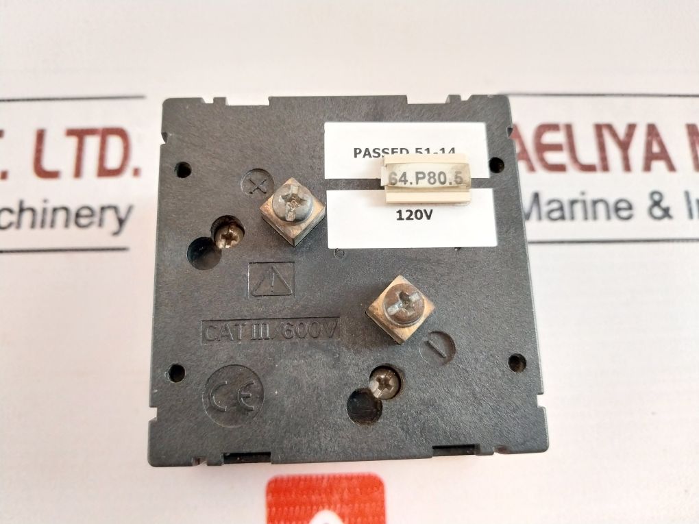 Ime 0-600V Analog Voltmeter 120V