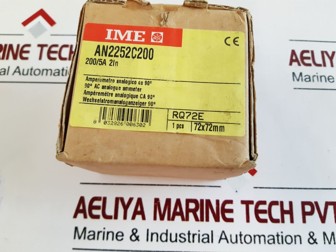Ime Rq72E 90°Ac Analogue Ammeter