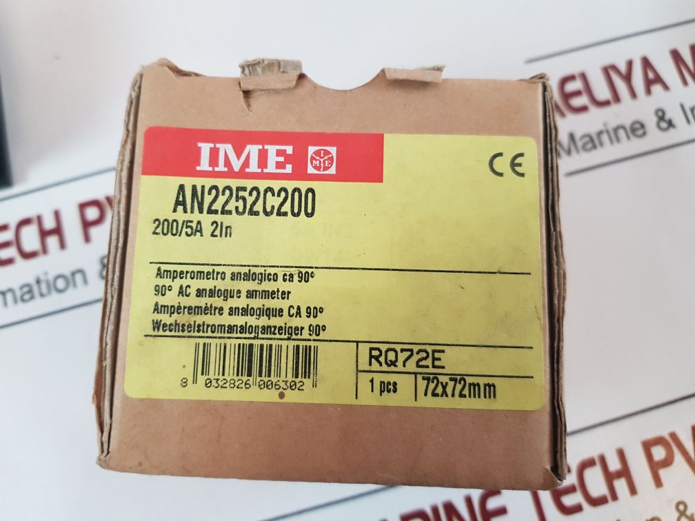 Ime Rq72E 90° Ac Analogue Ammeter