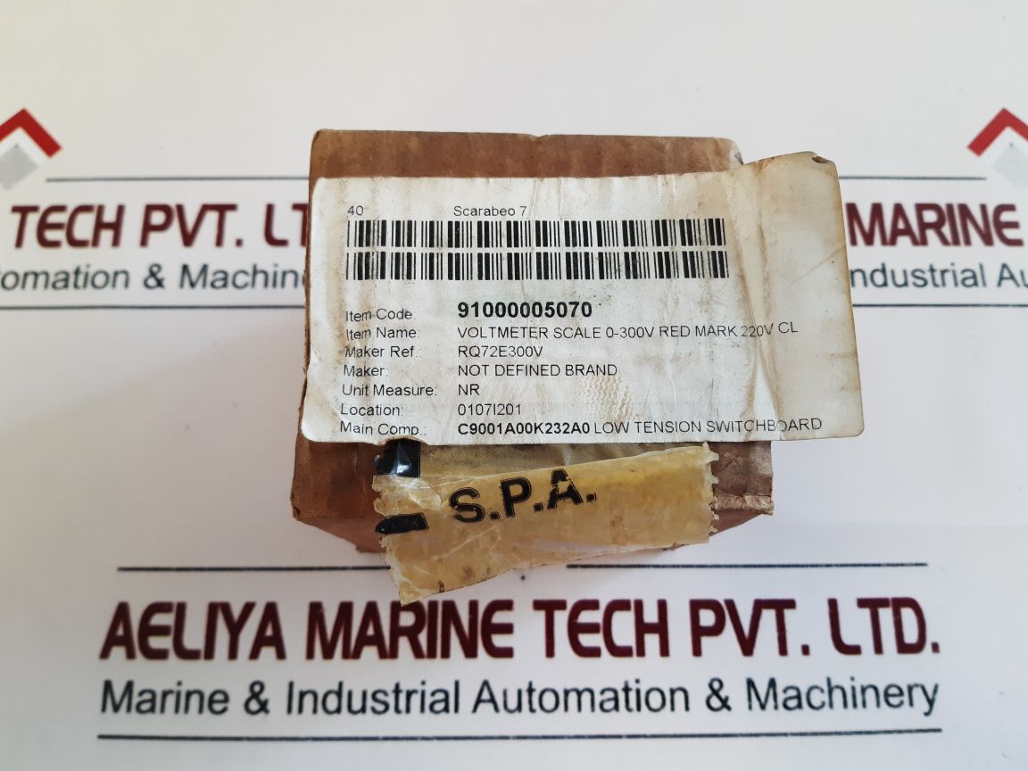 Ime Rq72E Voltmeter 0-300V