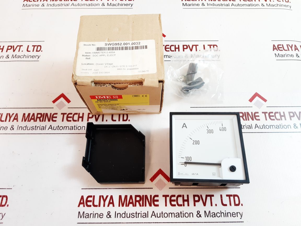 Ime An32510000 Ammeter 0-400A
