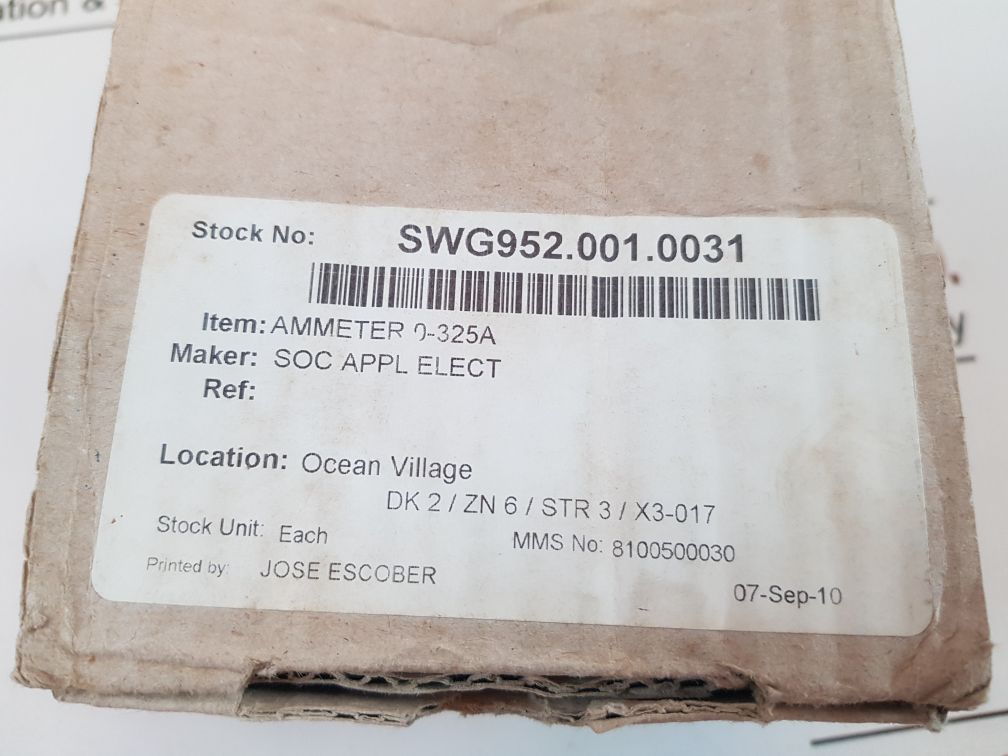 Ime An32510000 Ammeter 0-350/5A