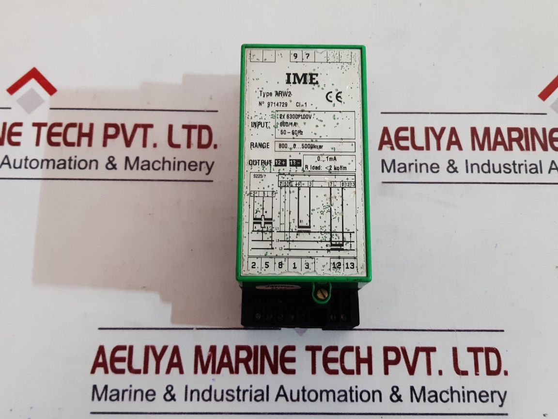 Ime Arw2 Alarm Relay Range 800…0…5000Kvar