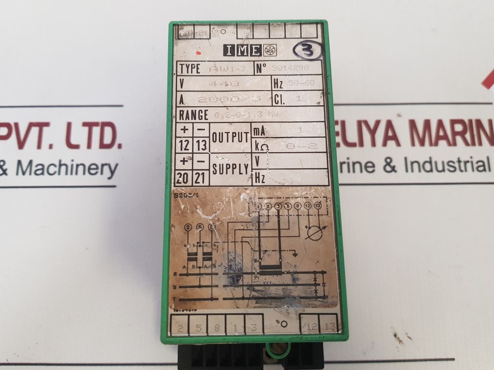 Ime Aw1-3 Relay Module 440V 50/60Hz