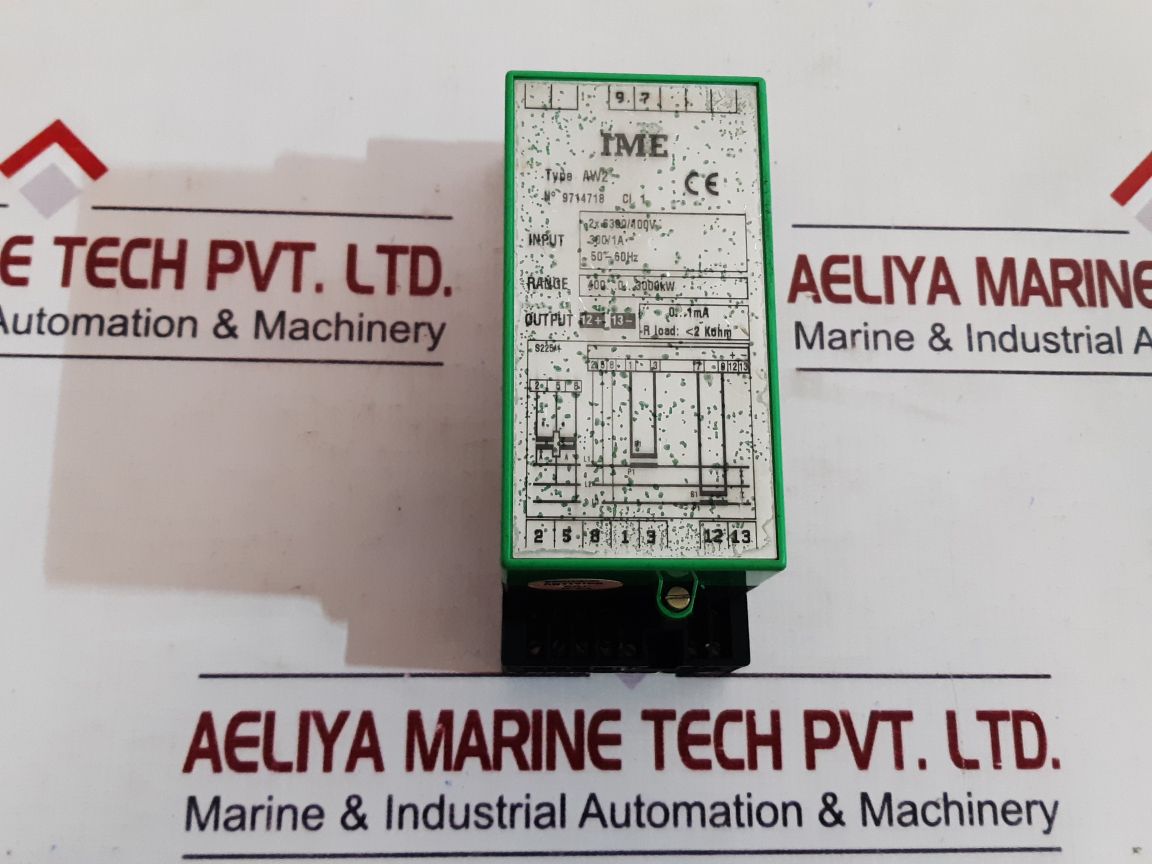 Ime Aw2 Alarm Relay Range 400…0…3000Kvar