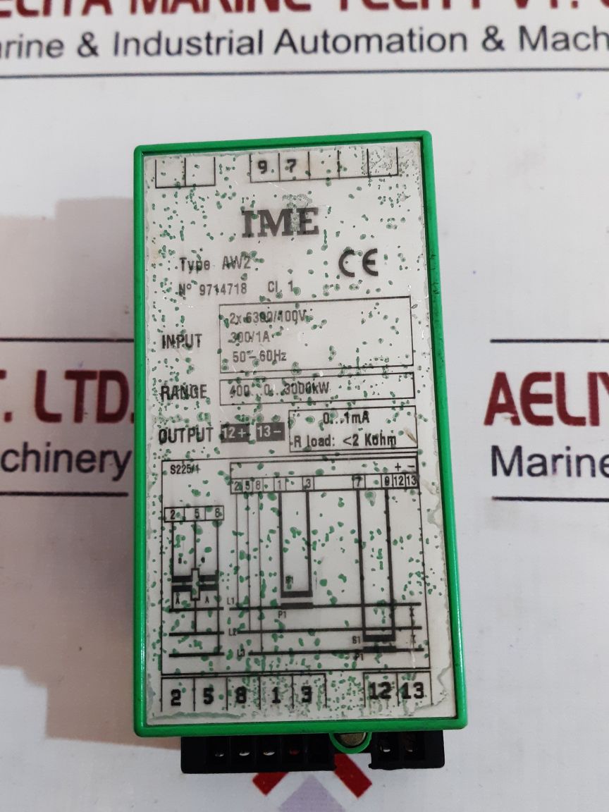 Ime Aw2 Alarm Relay Range 400…0…3000Kvar