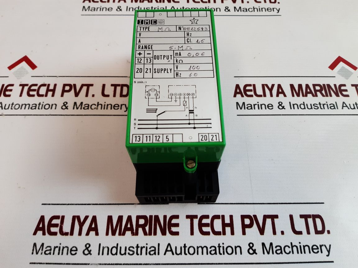Ime M Ohm Relay Alarm 8812593