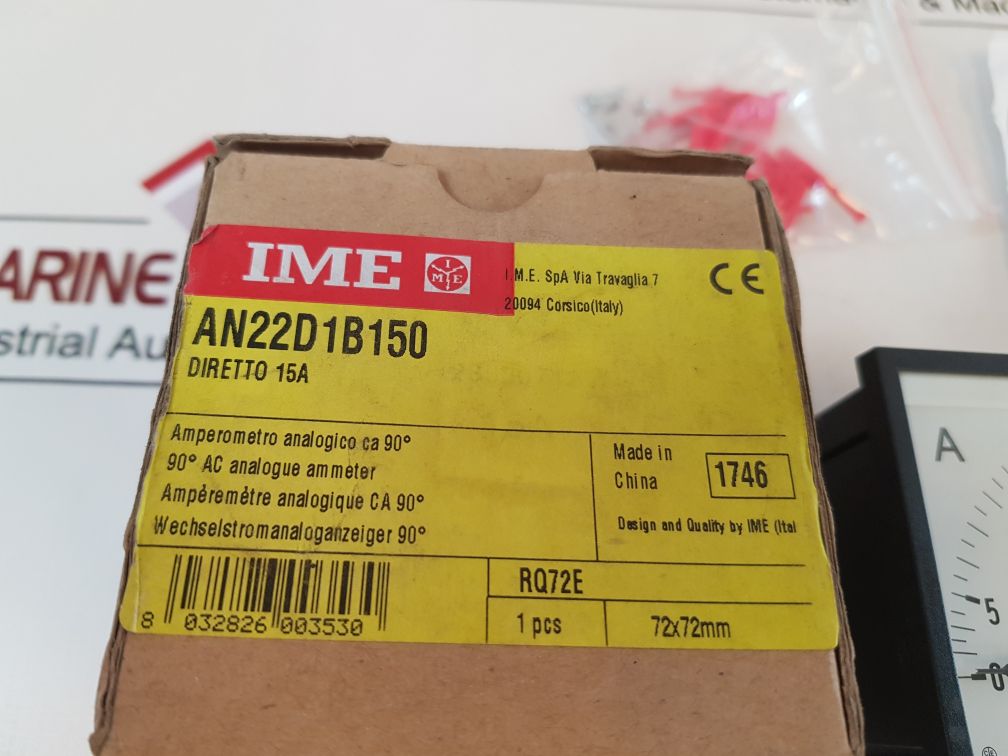Ime Rq72E 90°Ac Analogue Ammeter