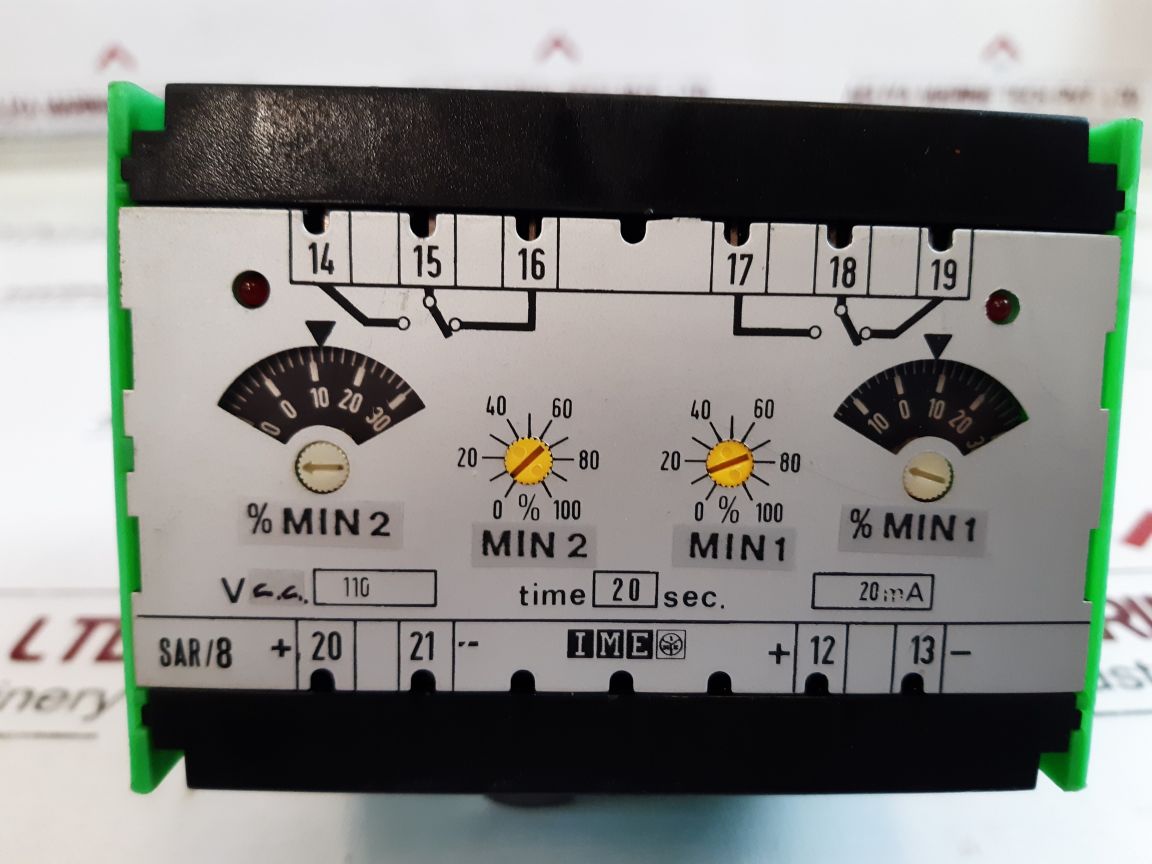 Ime Sar8 Relay Alarm