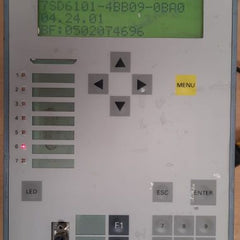 Siemens siprotec line differential protection relay 7sd6101-4bb09-0ba0/dd