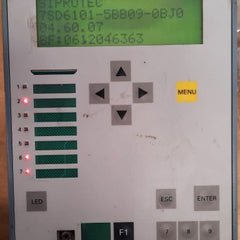 Siemens siprotec 7sd6101-5bb09-0bj0 differential protection relay