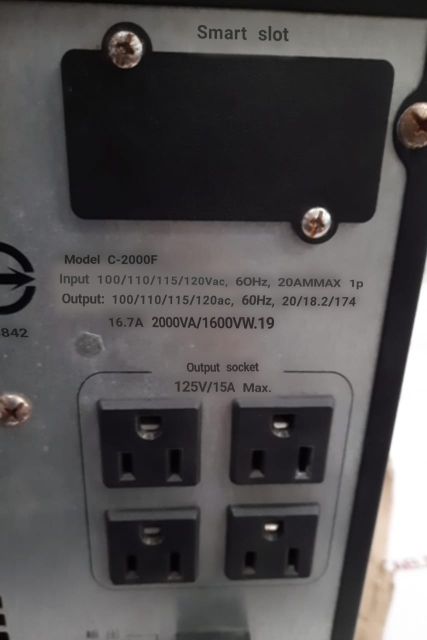 Eaton c-2000f power system 9103-7071
