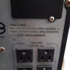 Eaton c-2000f power system 9103-7071
