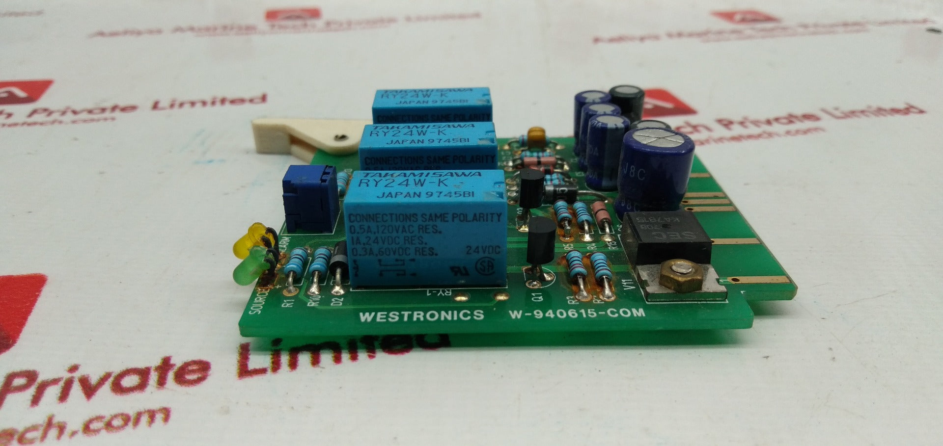 Westronics W-940615-com Pcb Card Printed Circuit Board