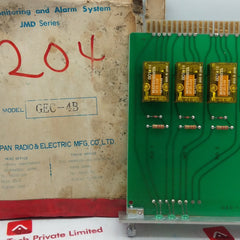 Jrcs Gec-4B Direct Monitoring And Alarm System