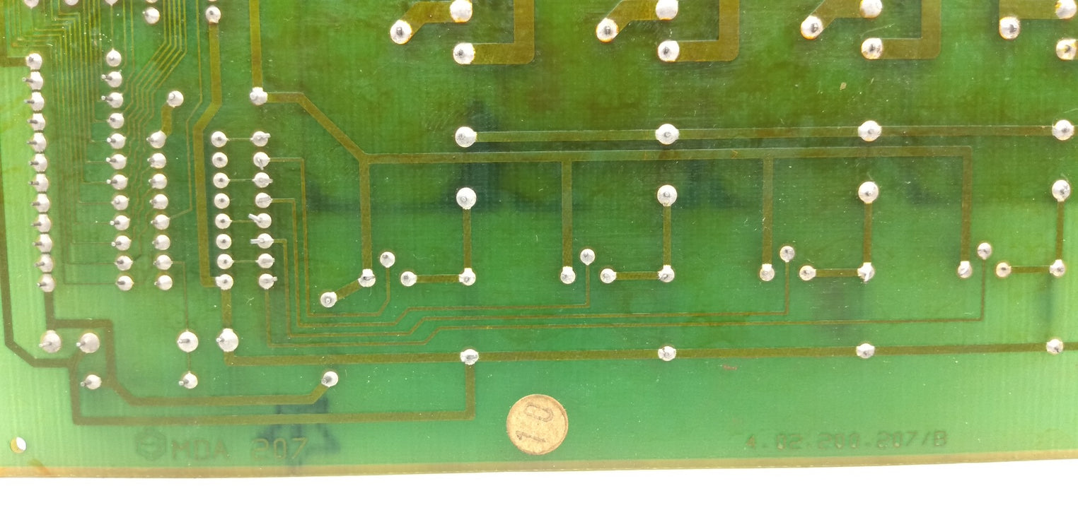 Schleicher Mda207 Pcb Card Printed Circuit Board 4.02.200.207/B
