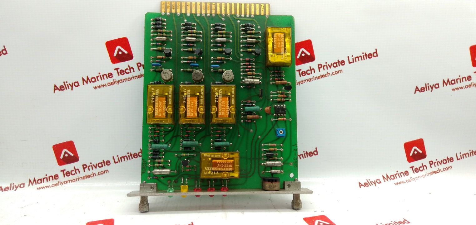 Jrcs Gec-2A Direct Monitoring And Alarm System
