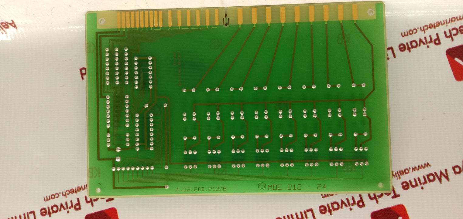 Schleicher Mde 212-24 Pcb Card Printed Circuit Board 4.02.200.212/B