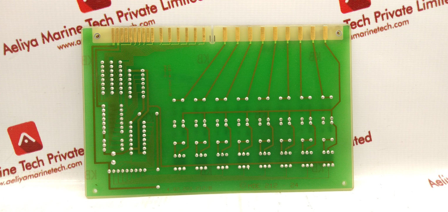Schleicher Mde 212-24 Pcb Card Printed Circuit Board 4.02.200.212/B