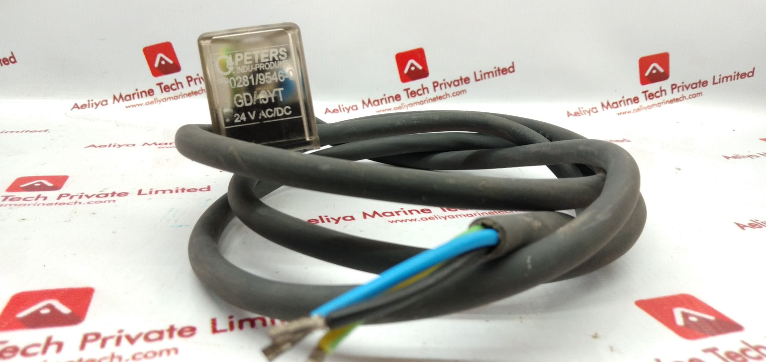 Peters Gda3Yt Solenoid Connector 24V Ac/Dc