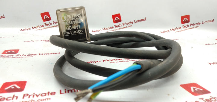 Peters Gda3Yt Solenoid Connector 24V Ac/Dc